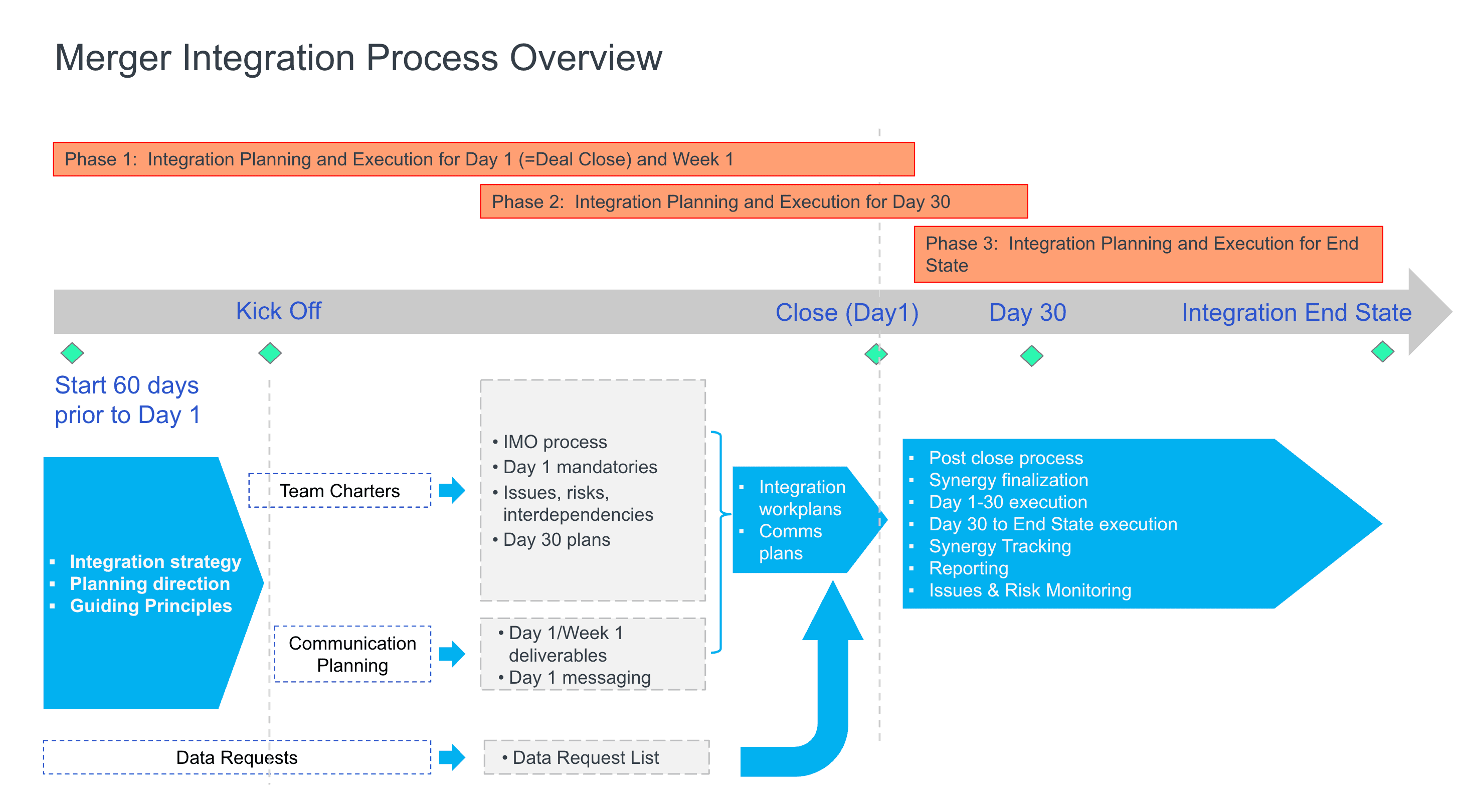 Merger Integration Process Sample